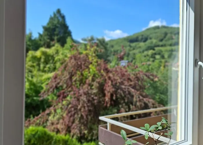 3 Bedroom Burgpanorama Im Haus Frey Mit Ausblick, 2 Baeder, Parken Vor Dem Haus, Balkon, Kueche Lejlighed
